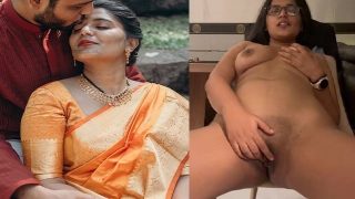 Cuckold husband horny wife fingering and pussy licking